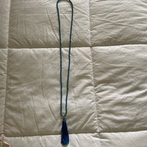 NWOT Roberta Roller Rabbit Tassel Necklace